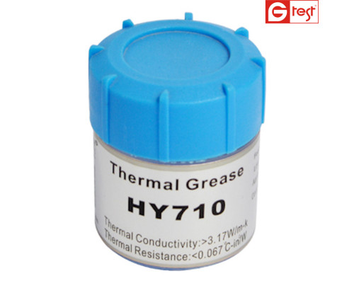 Термопаста HY710 Halnziye серая в банке 10 гр.