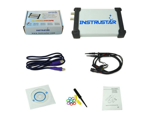 ISDS205A віртуальний осцилограф, 20 МГц, 2 канали