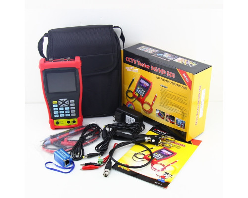 NF-705 Багатофункціональний тестер систем відеоспостереження