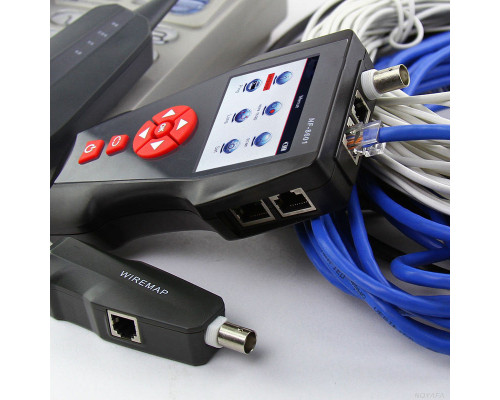 NF-8601W Сетевой тонер с проверкой скорости Ethernet (тест Ping и PoE)