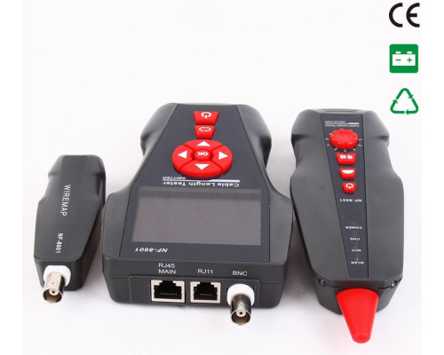 NF-8601W Сетевой тонер с проверкой скорости Ethernet (тест Ping и PoE)