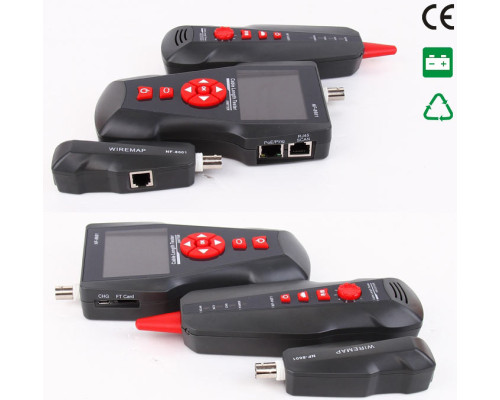NF-8601 тестер длины кабеля, тест ethernet