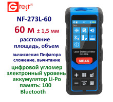 NF-273L-60 лазерна рулетка, 60 метрів