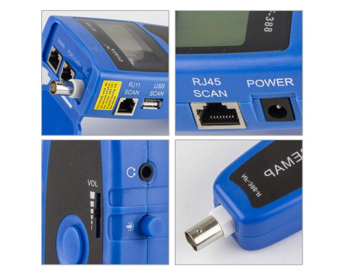 NF-388 (blue) Определитель мест неисправностей кабелей