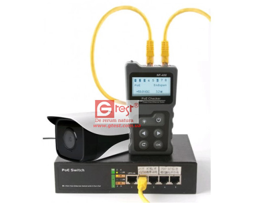 NOYAFA NF-488 Тестер перевірки живлення через Ethernet (PoE)