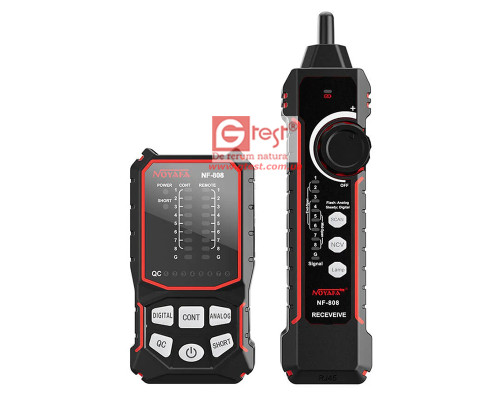 NF-808 Многофункциональный тестер сетевых кабелей