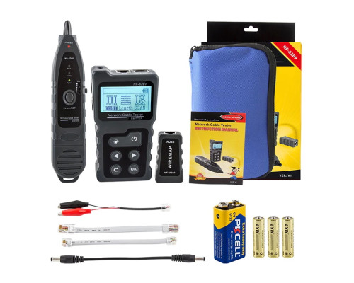 NF-8209 кабельный тестер, PoE тестер