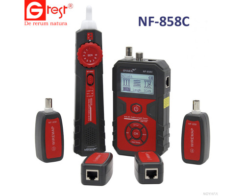 NF-858C Багатофункціональний шукач та тестер проводки та кабелів