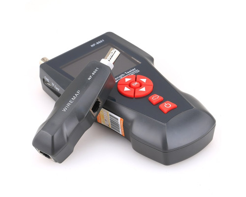 NF-8601A тестер длины кабеля, тест ethernet