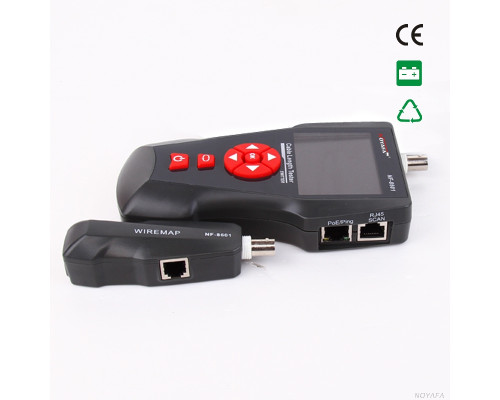 NF-8601A тестер длины кабеля, тест ethernet