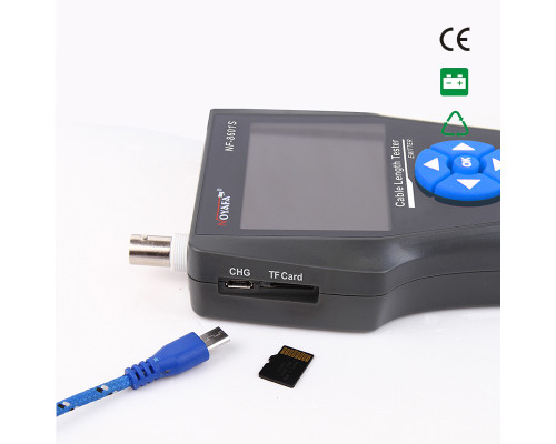 NF-8601S TDR Багатозадачний тестер із запасною акумуляторною батареєю