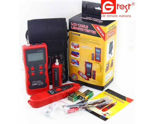 NF-868 кабельный тестер, измеритель длины кабеля