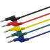 P1036A Силиконовые кабели для блока питания с набором клемм и зажимов "крокодил"