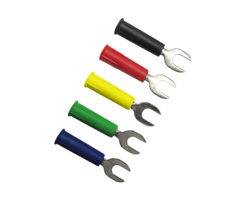 P1036A Силіконові кабелі для блоку живлення з набором клем та затискачів "крокодил"