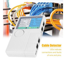 RJ11 RJ45 Тестер сетевых кабелей 4 в 1