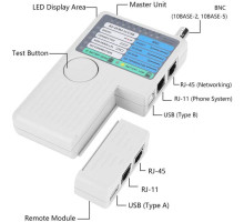 GY-3468 Кабельный тестер 4 в 1