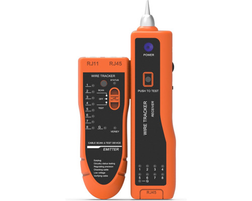 Тестер сетевых кабелей Lineforce — RJ45, RJ11, RJ12, CAT5, CAT6, UTP