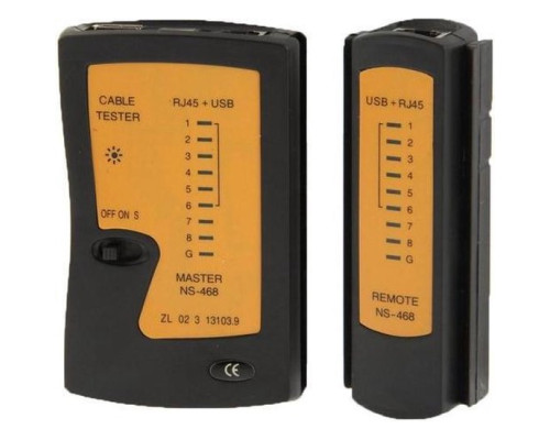 By Qubix UTP Інтернет-Ethernet-тестер мережевого кабелю RJ11 RJ45