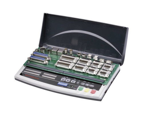 VOLTCRAFT CT-7 CT-7 Кабельный тестер Подходит для 9-, 15-, 25-контактных SUB-D, 15-контактных SUB-HD, Centronics, USB A + B, IEEE 139