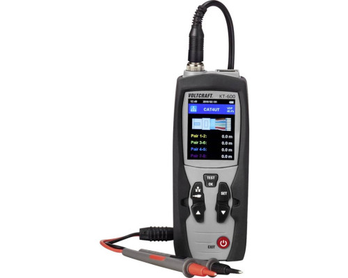 VOLTCRAFT VC-9199620 KT-600 Тестер сетевых кабелей
