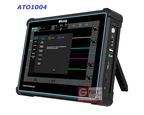 Micsig ATO1004 Багатофункціональний автомобільний планшетний осцилограф