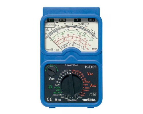 CHAUVIN ARNOUX MX1 - Аналоговий мультиметр MX1 у корпусі IP65 з удароміцним корпусом