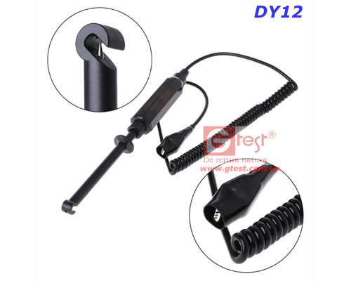 DUOYI DY12 (6В-12В-24В) Автомобильный аккумуляторный токоизмерительный крючок-карандаш