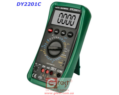 DUOYI DY2201C, ЖК-цифровой автомобильный мультиметр