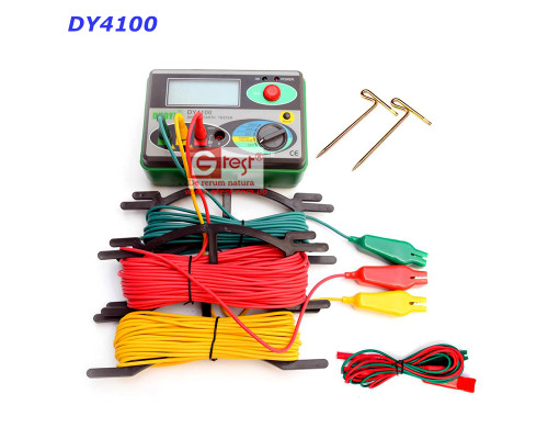 DY4100 Цифровий тестер опору заземлення