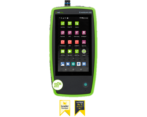 EtherScope® nXG Тестер сети Ethernet и диагностический инструмент WiFi