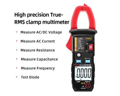 FS668C Токові кліщі з автоматичним виміром