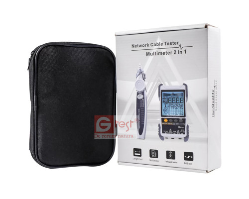 GY-618 Цифровой тестер с функцией мультиметра PoE