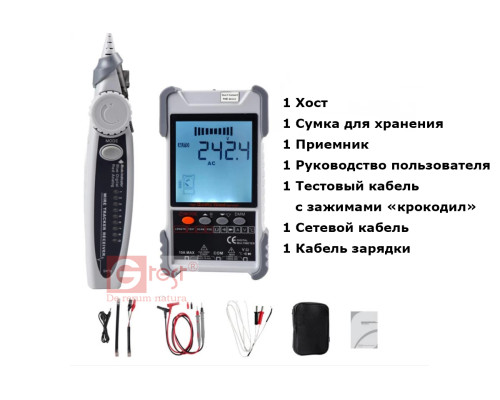 GY-616 Цифровий тестер із функцією мультиметра PoE
