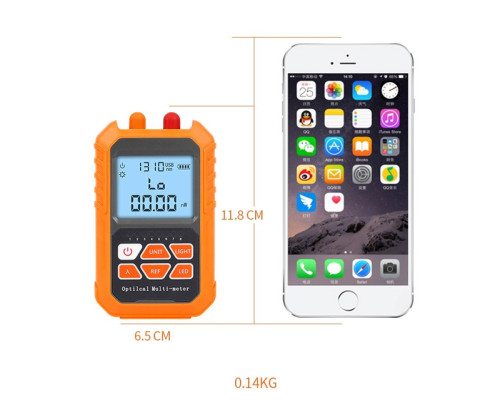 3-в-1 OPM & VFL & Тестер кабелю GY-M305