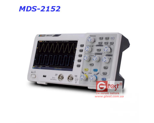 MDS-2152 осцилограф, 150 МГц, 1 ГВ/с, 2 канали