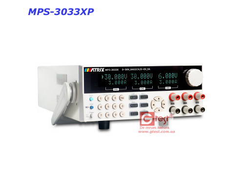Трехканальный программируемый источник питания Matrix MPS-3033XP