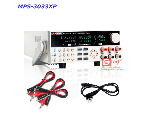 Трехканальный программируемый источник питания Matrix MPS-3033XP