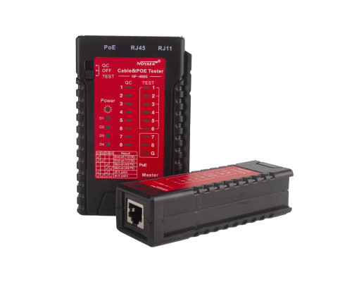 Тестер сетевого кабеля NOYAFA NF-468S