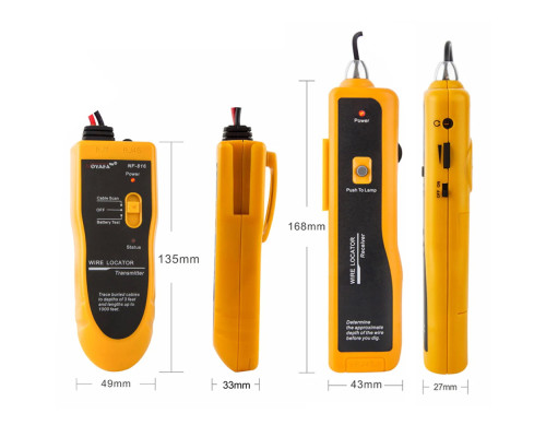NOYAFA NF-816 Подземный локатор проводов для ограждений домашних животных