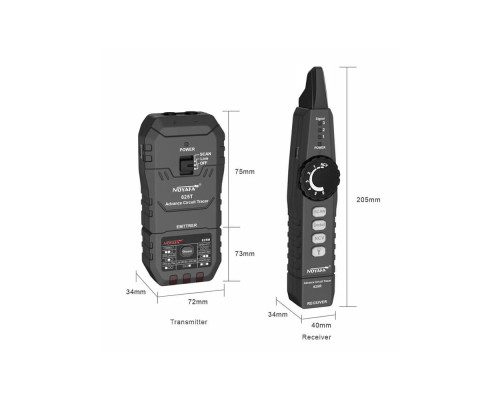NF-825TMR Тестер цепей и автоматических выключателей с тестером розеток GFCI