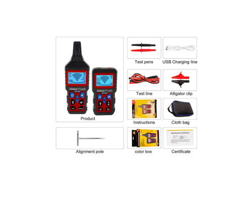 NF-826 Прилад для пошуку підземних та настінних електропроводів та труб