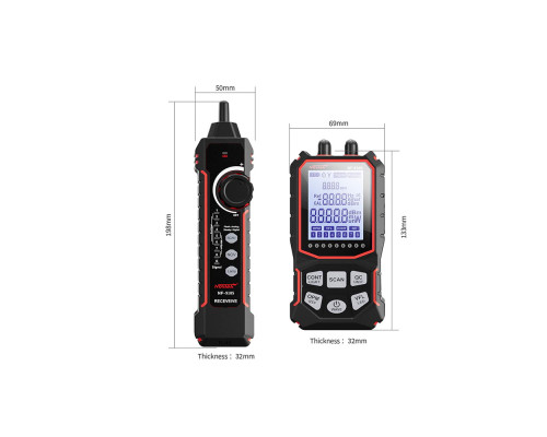 Тестер сетевого кабеля NOYAFA NF-918S с 6-волновым измерителем оптической мощности