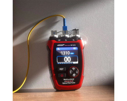 Многофункциональный тестер оптического волокна NOYAFA NF-919: интегрированный измеритель оптической мощности, источник света и VFL