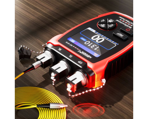 Многофункциональный тестер оптического волокна NOYAFA NF-919: интегрированный измеритель оптической мощности, источник света и VFL