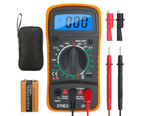 Цифровой мультиметр Strex-SP45 переменный/постоянный ток 