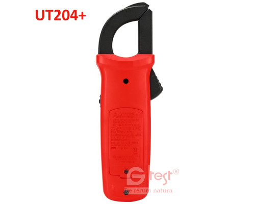 UT204+, 600A AC/DC, токоизмерительные клещи UNI-T, с функцией мультиметра