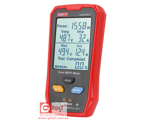 UT673PV Солнечный MPPT-измеритель с функциями мультиметра