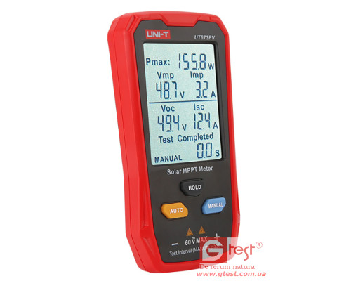 UT673PV Солнечный MPPT-измеритель с функциями мультиметра