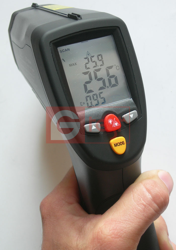 Внешний вид пирометра C.E.M. DT8867H, DT8868H, DT8869H