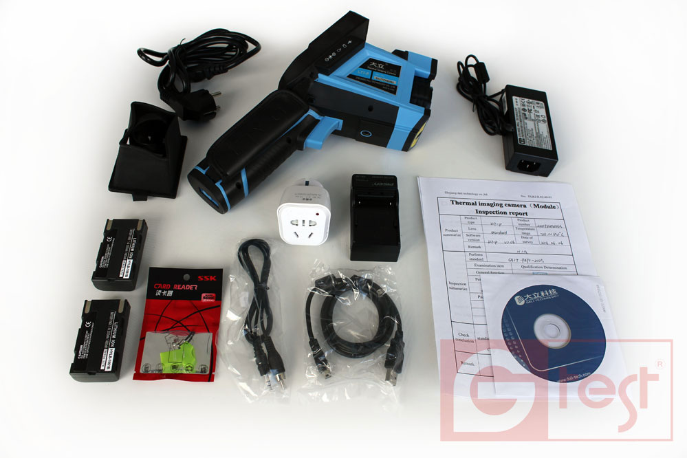 Комплект тепловизора для энергоаудита DALI LT7